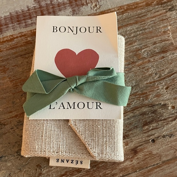 Sezane Cotton blend Wallet. Beige - Picture 9 of 9